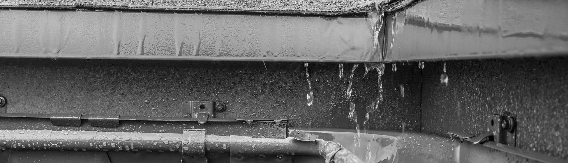 Installation cuve recuperation eau de pluie enterrée