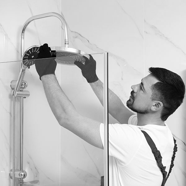 Pose siphon douche italienne
